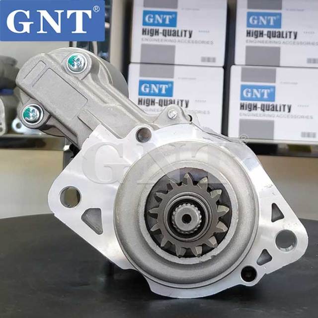 12V 13T Starter compatible with MITSUBISHI K4D K4N Engine 1958486 807950 911410 DRS3598 JS1014 8EA737268001 STM1014MH STM1014ML STM1014XY STM1014YJ STM9014BA STM9014NL