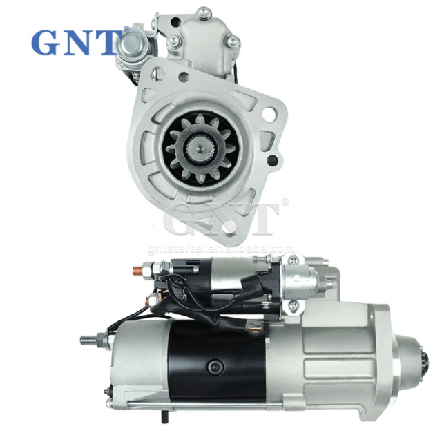 24V 12T DEUTZ Starter C6.4 QSB ISB QSC 19026031, 61006209, 61006210, 8200023, 8200077, 8200235, 8200796, 8200989, 8201039, 8300024