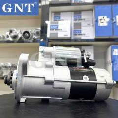 24V 11T Starter Motor compatible with KOBELCO 4JG1 4JB1 New Holland E135B E70B Engine 114185 115802 8971374780 8971374781 8971374782 8972047190 8972248130