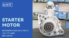 12V 11T GNT Starter compatible with MITSUBISHI FUSO FK7.5 FKS7.5 Engine STM1683MN STM1683NB M009T50371 M009T50371ZC M9T50371ZC ME302485 300N11322Z