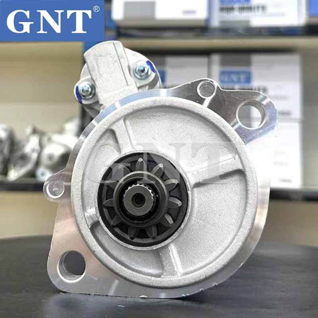 24V 11T Starter Motor compatible with KOBELCO 4JG1 4JB1 New Holland E135B E70B Engine 114185 115802 8971374780 8971374781 8971374782 8972047190 8972248130