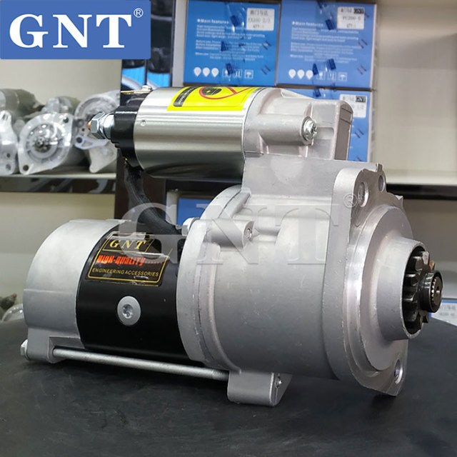 24V 10T GNT Starter Motor for MITSUBISHI S4S FD-20 Engine 015206 111272 CST35123AS CST35161AS 1039827 2803784 920670 8EA737263001