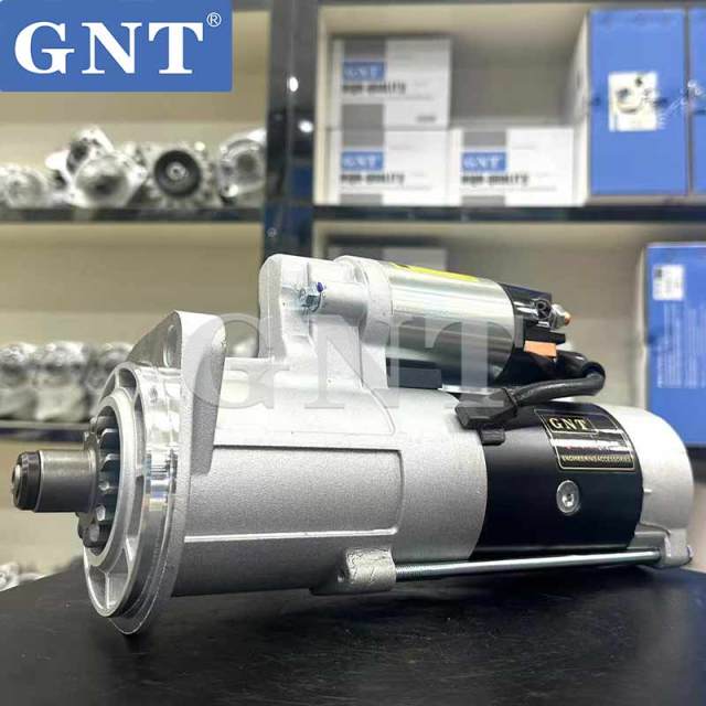 12V 13T 2.5KW Starter compatible with ISUZU 4HK1 ZAX230 ZAX270 CASE CX210B CX235C Engine 8980636991 STK1529WD 0240000198
