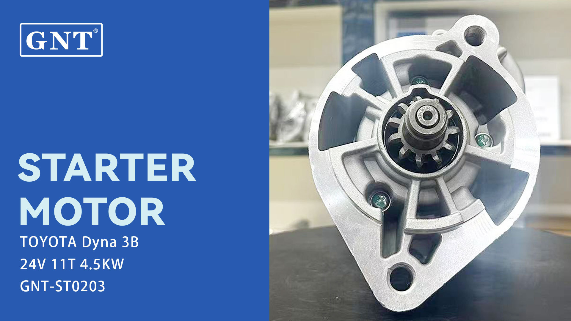 24V 11T 4.5KW Starter Motor compatible with Toyota Dyna 3B Engine 111401 CST40607AS 1280001560 1280001570 1280001571 1280006170 1280007280 1280007281 1280007282 1280007283 2280000270 2280003080