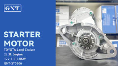 12V 11T Starter Motor compatible with Toyota 2L Engine 1280000360 1280007350 1280007352 1280007353 1280008140 1280008141 1280008142 1280008150
