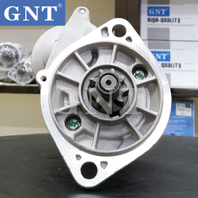12V 9T Starter compatible with KOMATSU Forklift FD10 Engine 2280001130 2280001131 2280001132 2280001133 2280001983 2280002000 2280002001 2280002002 2280002003 2280003920 2280005242 DSN2129