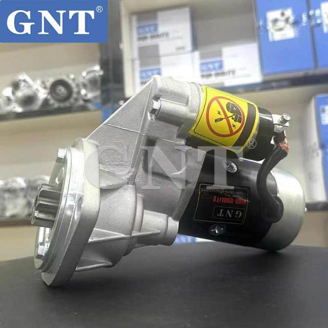 12V/24V 9T 2.5KW Starter compatible with ISUZU 4JB1 Engine CST20604AS CST20608AS DRS0517 S2407 S25121 S25121A 8944234520 8944569000 STH2247LC STH2247SK STH2247TJ