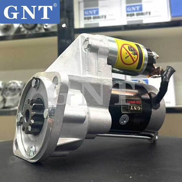 24V 11T Starter compatible with CASE 130 Excavator 4JJ1 Engine 8980450270 8980450271 8980450272 8980450273 02802632 STH5514LP STH5514NL STH5514SK STH5514XY STH5514YJ