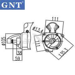 24V 11T CATERPILLAR Starter 6BB1 6BD1 EX200-3 DH52D1124 112649 S25172A 1811001920 1811001921 1811001970 1811001971 1811001972 1811002060 1811002530 1811002590 1811003420 5811000251