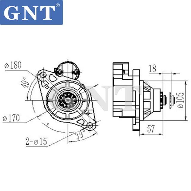24V 11T 5.0KW Starter Motor compatible with ISUZU TRUCK 6SA1 6UZ1 TCM FORKLIFT 6SD1 6SA1 Engine 8982222030 STM5625EC STM5625MH STM5625NL STM5625SK STM5625UW STM5625WD