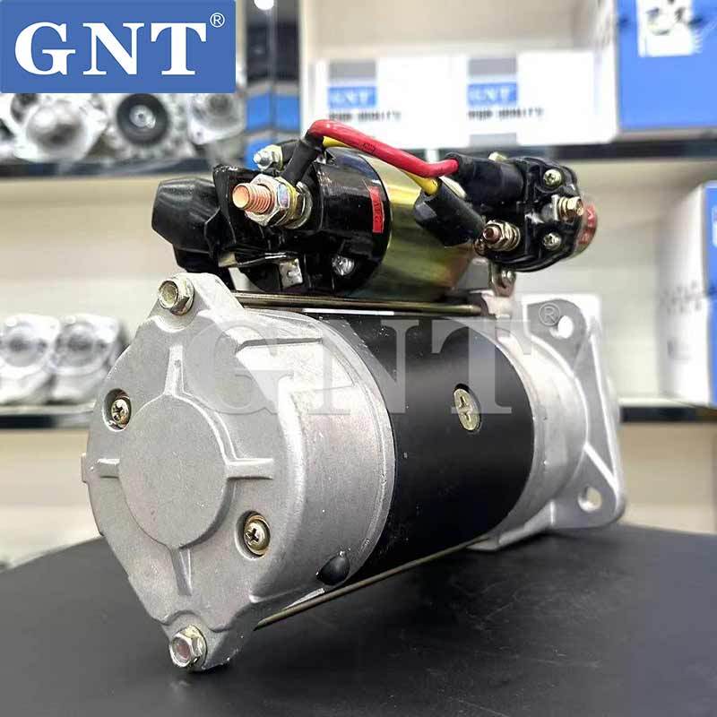 24V 11T Starter compatible with DOOSAN D1146 Engine S9114 UD01318S 113456 CST46603 CST46603AS CST46603ES CST46603OS CST46603RS 262017049 65262017049 65262017049A 65262017124 65262017124C 65262017126A