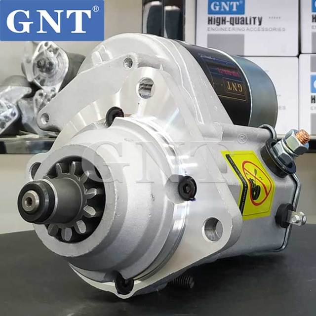 12V 11T Starter compatible with DAEWOO forklift Perkins 4.0L BF J6 Engine 601110250 STD0012LP 0110250 300N12015Z