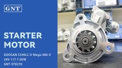 24V 11T Starter motor for DOOSAN S400LC-V S420LC-V Engine STD3074NL STD3074UL STD3074UW STD3074RB STD3074WA 30218R 30218N 300N10558Z