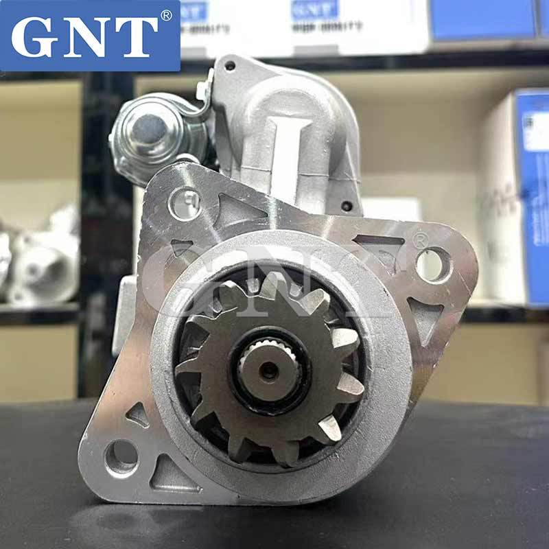 24V 11T Starter Motor compatible with DOOSAN Truck DX225-7 DE08T Engine 19080030 19080031 8200334 8200349 DRS0307 DRS0307N 153502 30051600057 30051600057A 30051600057B 30051600058B 65262017008A