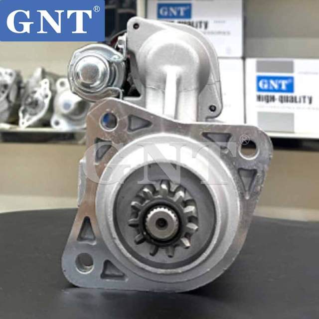 24V 11T Starter compatible with DOOSAN DE12TIS DE08T Engine 65262017070 65262017070D STD6603KR STD6603LP STD6603MH STD6603NB STD6603SK STD7603NL STD8603NL