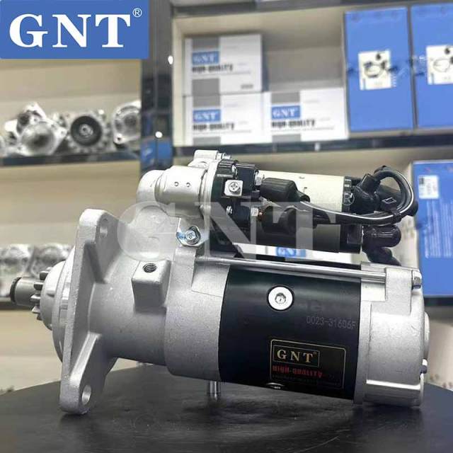 24V 11T GNT Starter Motor compatible with DOOSAN DX170W DX225 DL06 Engine DRS0285 153005KA 30051600011 30051600012 30051600042 30051600042A 65262017091 65262017092 65262017093