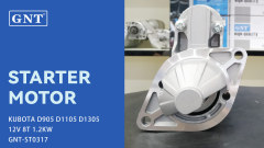 12V 8T Starter compatible with KUBOTA TRACTOR B2320 Z482 Engine STM0039US STM0039YJ 6C14059210 6C14059211 6C14059212 M0T71981 M0T90281 M0T90282 STM0039RB 18396N