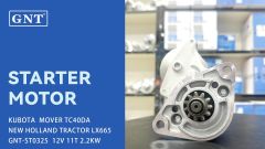 12V 11T GNT Starter compatible with New Holland TC48DA Engine CST40168 1449966 DRS0511 2280002970 2280005120 2280005121 2280005122 2280005123 2280007530 4280000180