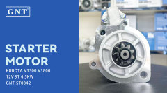 12V 9T Starter motor compatible with Kubota V3800 Engine 114167 3776967 1243573 4042280 XJBT02322 XJBT02517 STM4167EC STM4167LC STM4167MN STM4167NL STM4167SU STM4167WD STM4167YJ STM9167MN