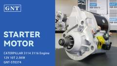12V 10T Starter compatible with BOBCAT 863 CAT 3114 Engine 6667825 113237 CST40209AS 0R4318 1053133 10R0754 1119860 3E5382 9W2946