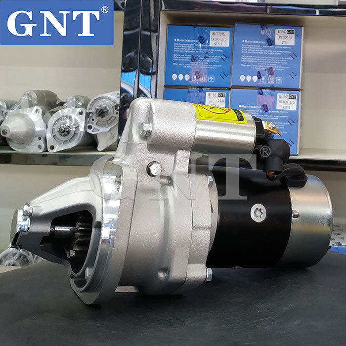 12V 15T GNT Starter compatible with YANMAR 4LH-3TE Engine S1341D S1377 S1378 S1394 8971287470 AM875415 AM876224 AM878189 STA9374XY STH2374SK