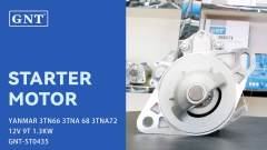 12V 9T Starter compatible with YANMAR 3TN66 Engine 113680 CST20181AS S114-656 S114656A S114656B STH3680BA LRS01168 LRS1168 STH3680WA