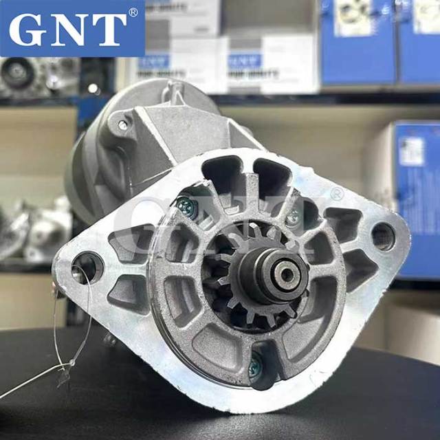 12V 12T 2.5KW GNT Starter Motor compatible with YANMAR MARINE Engine 2810017010 2810017040 2810017060 2810017061 2810017070 2810017081 2810017090 2810017091 STR6081