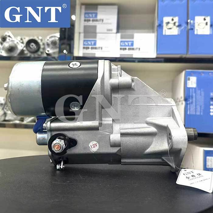 12V 12T 2.5KW GNT Starter Motor compatible with YANMAR MARINE Engine 2810017010 2810017040 2810017060 2810017061 2810017070 2810017081 2810017090 2810017091 STR6081