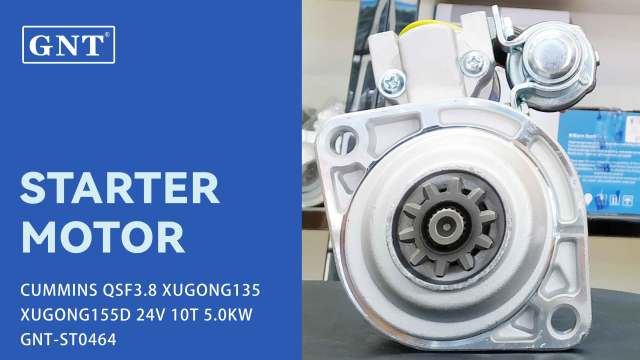 24V 10T Starter compatible with CUMMINS 29MT ISF2.8 XUGONG135 XUGONG155D Engine 5345288 STQ2818ML 300N20014Z