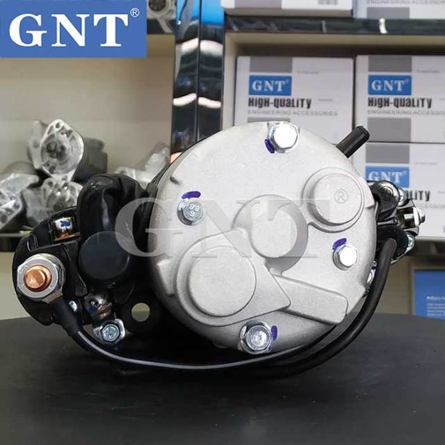 12V 12T 6.0KW Starter compatible with Heavy Duty CUMMINS ISF3.8 Engine M100R2009SE STP2018MH