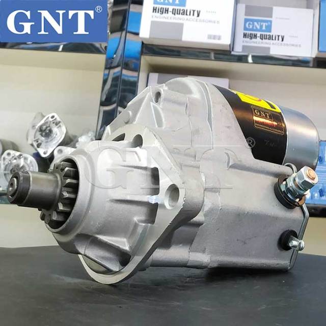 12V 13T Starter compatible with CUMMINS 4BT3.9 Engine 3957586 3957594 3964427 3964428 3964432 10465540 1280000210 1280000211 1280000212 1280000213