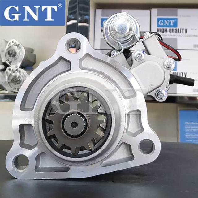 24V 11T GNT Starter compatible with CUMMINS ISG12 Engine S1175201 STP3075MH STP3075UW STP3075WA M105R3075SE M90R3533SE 300N20013Z