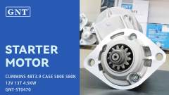 12V 13T Starter compatible with CUMMINS 4BT3.9 Engine 3957586 3957594 3964427 3964428 3964432 10465540 1280000210 1280000211 1280000212 1280000213