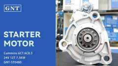 24V 12T Starter compatible with CUMMINS 6CT Engine 82223708 4942446 5266533 C4942446 37801053DB STP3506ES STP3506MH STP3506UL STP3506RB STP3506WA M105R3004SE M105R3004SEVPP