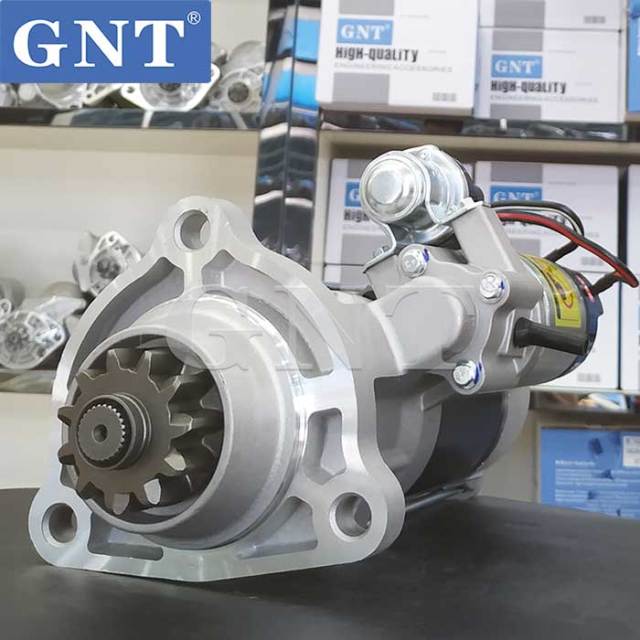 24V 11T GNT Starter compatible with CUMMINS ISG12 Engine S1175201 STP3075MH STP3075UW STP3075WA M105R3075SE M90R3533SE 300N20013Z