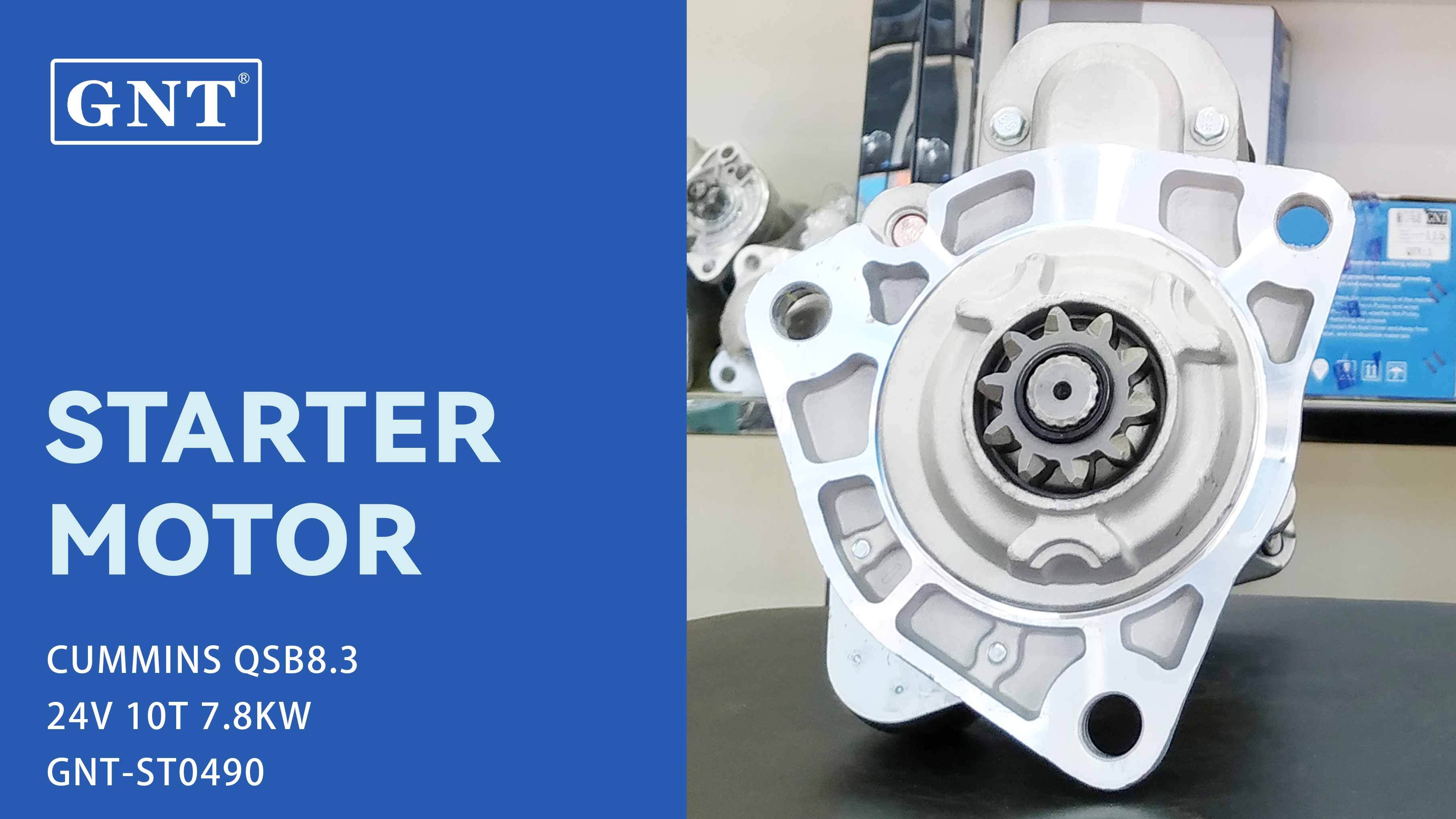 24V 10T New Starter Motor for CUMMINS QSL9 ISC XUGONG400 4280007140 4280007160 4280007161 4280007162 STN2797ML STN2797UL STN7140LP STN7140MA STN7140NB STN7140NL