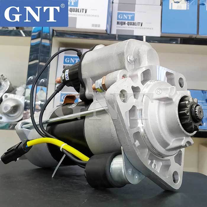 12V 10T Starter compatible with CUMMINS ISC8.3 QSB8.9 Engine 4992285 4280007130 4280007150 4280007871 4280009950 STN1765UL STN1765WD STN9765WD 300N11828Z