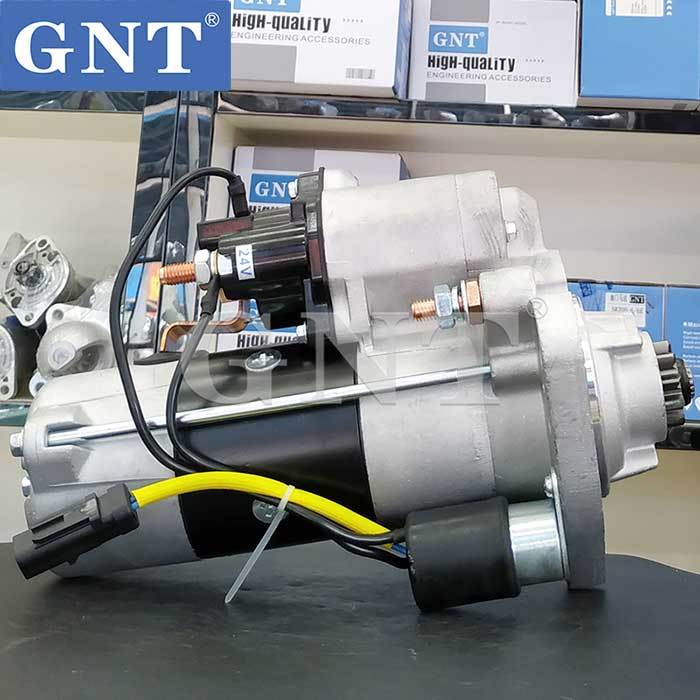 24V 10T New Starter Motor for CUMMINS QSL9 ISC XUGONG400 4280007140 4280007160 4280007161 4280007162 STN2797ML STN2797UL STN7140LP STN7140MA STN7140NB STN7140NL
