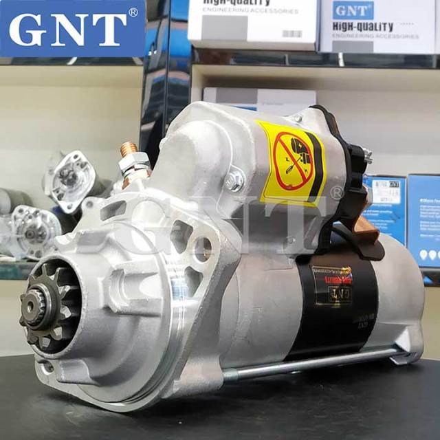 12V 10T Starter compatible with CUMMINS QSB5.9 Engine CST40418ES CST40418OS CST40418RS 4996706 4280007090 4280007091 438000311 4380003110