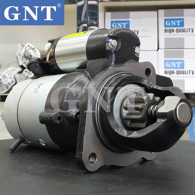12V 10T 6.0KW Starter compatible with CUMMINS ISF 3.8 Engine 13034593 5263797 STP4281MA STP4281MH STP4281UL STP4281UW STP6281MH STP4281RB STP4281WA M100R2008SE M100R2008SE-VPP M81301
