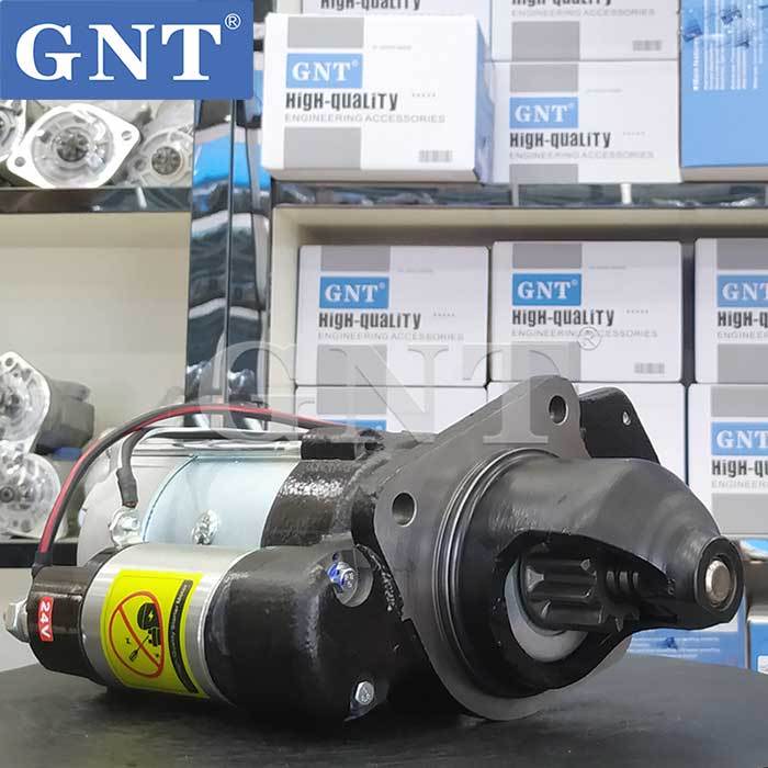 24V 10T Starter compatible with YUTONG ZK6737D Engine 1-610-25W 1610036000026 101500011 101500099 370800011 370800053 300N10430Z