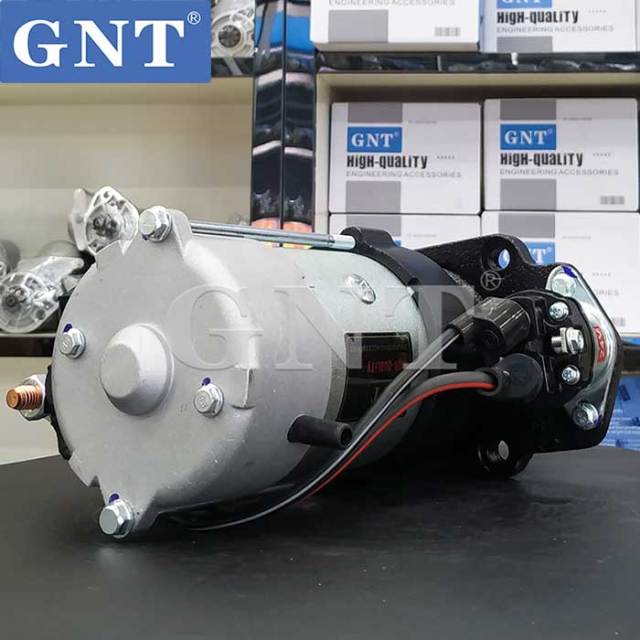 24V 12T 6.0KW Starter compatible with CUMMINS B5.9 ISBE Engine M100R3002SE M93R3013SE M93R3013SE-VPP 100500787 101500056  300N11049Z 10001100296
