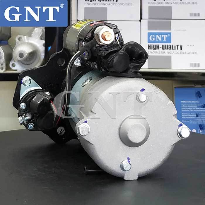 24V 12T 6.0KW High Quality GNT Starter Motor compatible with YUTONG BUS Prestolite Engine 4983067 C4983067 STP3911MH STP3967LC STP3967MH STP3967WA