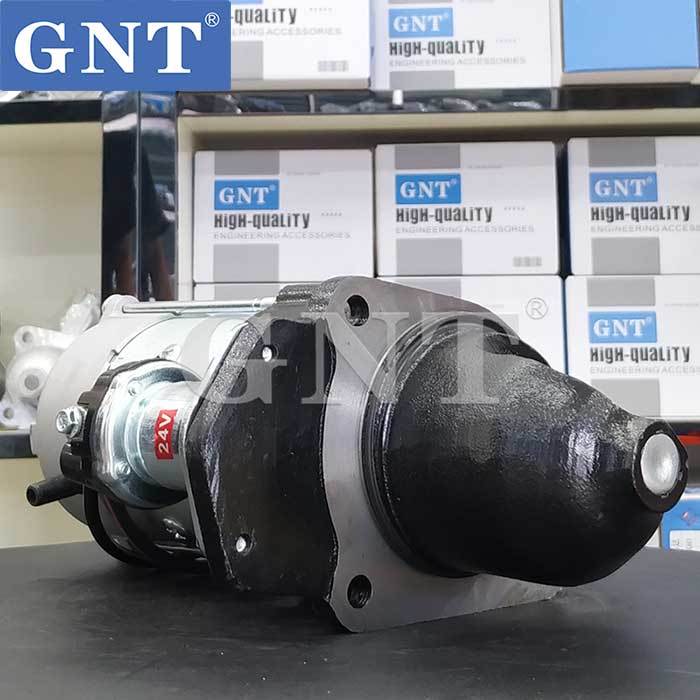 24V 12T 6.0KW Starter compatible with CUMMINS B5.9 ISBE Engine M100R3002SE M93R3013SE M93R3013SE-VPP 100500787 101500056  300N11049Z 10001100296