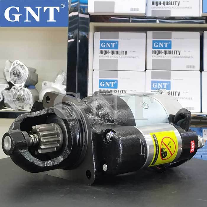 24V 12T 6.0KW Starter compatible with CUMMINS B5.9 ISBE Engine M100R3002SE M93R3013SE M93R3013SE-VPP 100500787 101500056  300N11049Z 10001100296