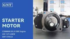 24V 12T 6.0KW Starter compatible with CUMMINS B5.9 ISBE Engine M100R3002SE M93R3013SE M93R3013SE-VPP 100500787 101500056  300N11049Z 10001100296