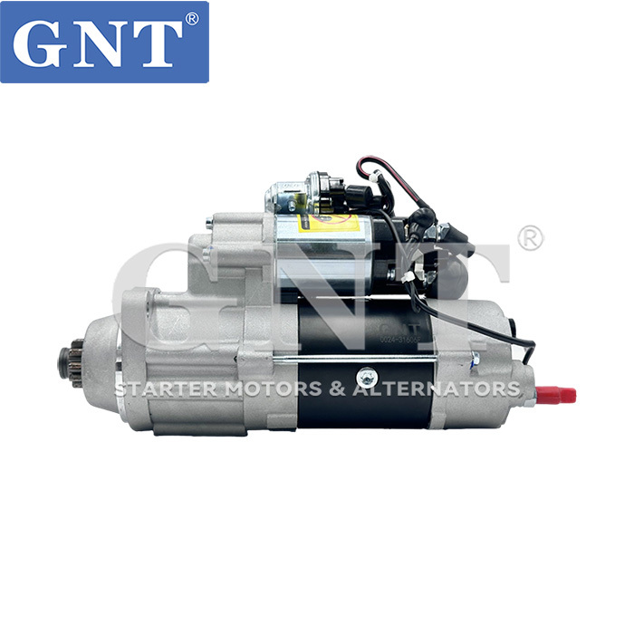 24V 10T 6.0KW GNT Starter Motor compatible with DONGFENG CUMMINS 6BT QSB5.9 QSB6.7 Engine 5301909 5398095 STP3283ML