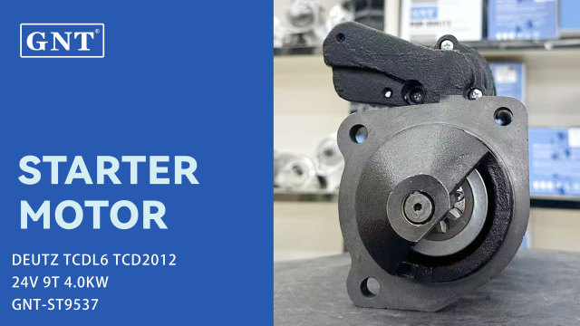 24V 9T GNT Starter compatible with DEUTZ TCDL6 TCD2012 Engine 1182986 01183241 01183683 01183718 11131648 11131865 11132140 AZF4169 AZF4232 AZF4312 IS1238