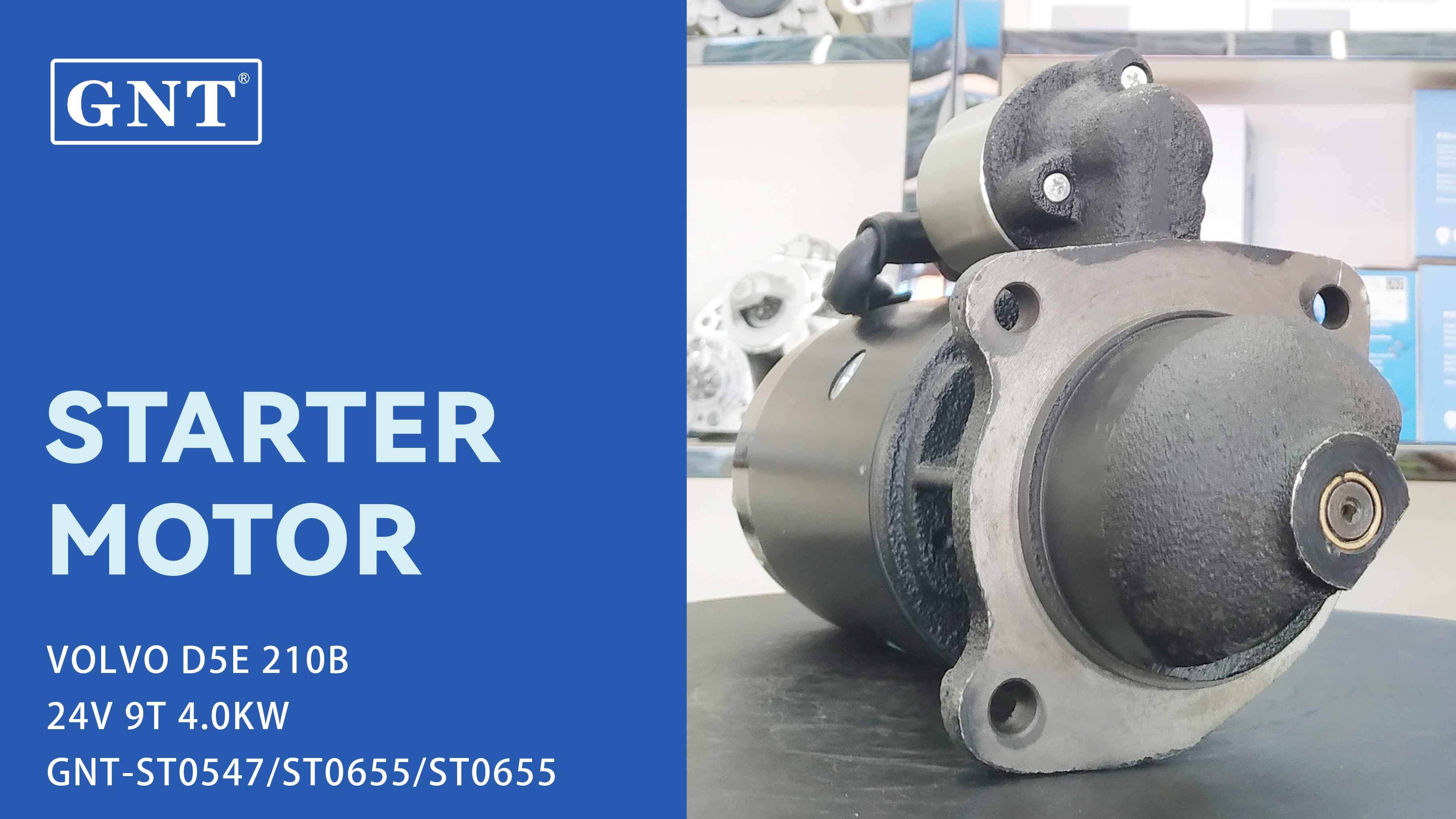 24V 9T Starter compatible with VOLVO D5E Engine IS1297 STI6308UL 450115114763 9142763 9144763 MS281 300N11768Z 78350925