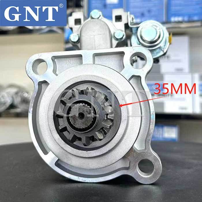 24V 11T 8.5KW GNT Starter compatible with YUCHAI 6M Engine STQ3524RN STD3524WA STP3524RB STP3524WA STQ3524WA M105R3024SE M105R3060SE